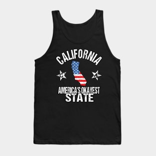 California America's Okayest State Tank Top